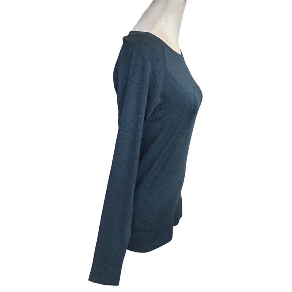 Lululemon Dark Blue Swiftly Tech Long Sleeve Top Womens Size 6 - Picture 3 of 5